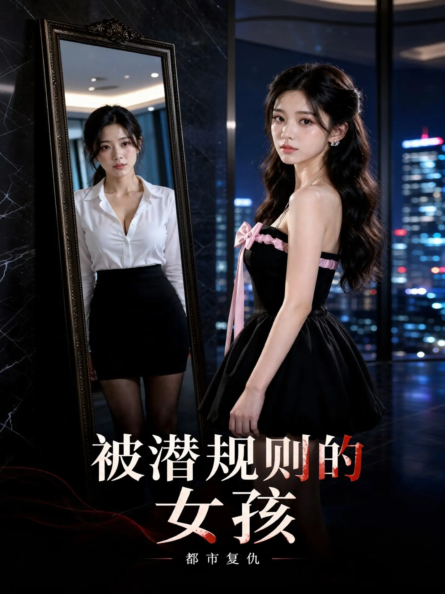 黄果短剧《被潜规则的女孩》剧集海报